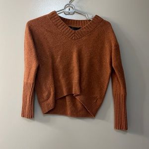 360 Cashmere - orange long sleeve sweater